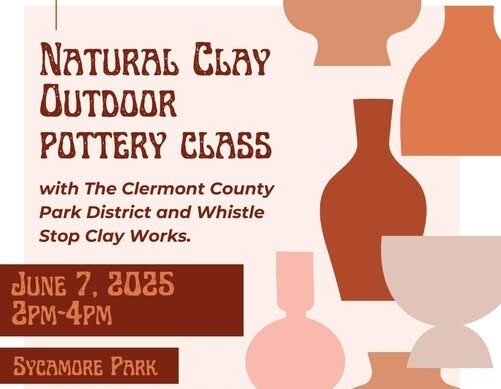 foraged clay flyer